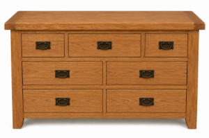 Picture of Paris Oak 3 over 4 Chest