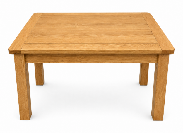 Picture of Stow Natural Oak 120cm Fixed Dining Table 