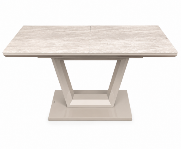 Picture of Savannah Table (Cream Marble Effect)