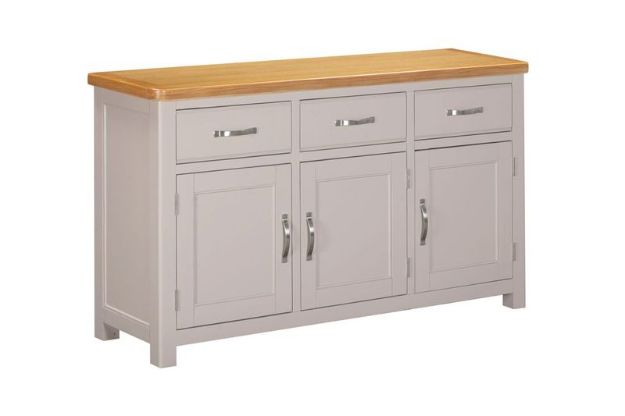 Picture of Roma Painted 3 Door 3 Drawer Sideboard