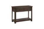 Picture of Roma Walnut 2 Drawer Console Table
