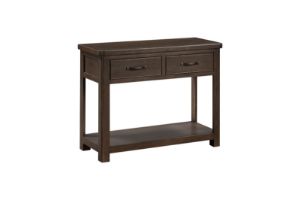Picture of Roma Walnut 2 Drawer Console Table