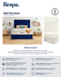 Picture of Respa Gel Horizon Mattress