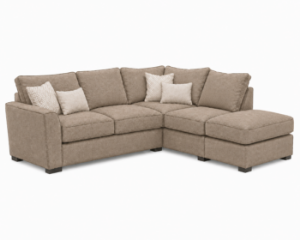 Picture of Caspian 2 Corner 1 with Footstool 