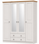 Picture of Troscan 4 Door 2 Drawer 2 Mirror Robe