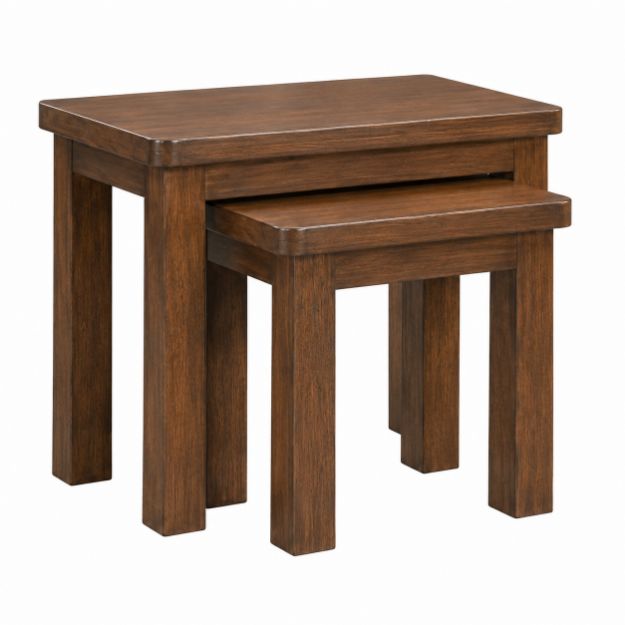 Picture of Roma Walnut Nest of Tables  