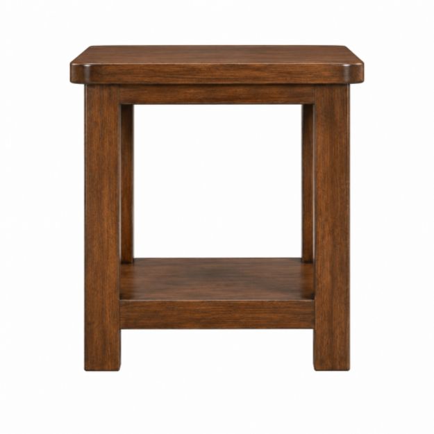 Picture of Roma Walnut Lamp Table  