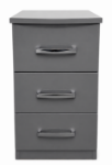 Picture of Miami 3 Drawer Bedside Chest