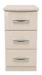 Picture of Miami 3 Drawer Bedside Chest