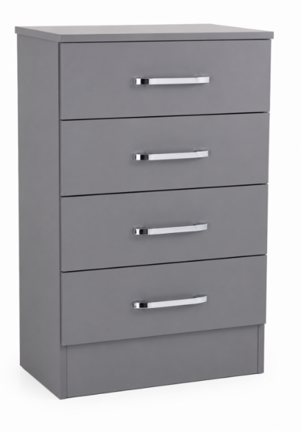 Picture of Miami 4 Drawer Midi Chest