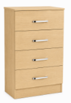 Picture of Miami 4 Drawer Midi Chest