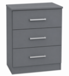 Picture of Miami 3 Drawer Midi Chest 