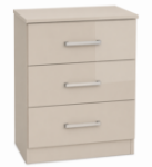 Picture of Miami 3 Drawer Midi Chest 