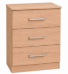 Picture of Miami 3 Drawer Midi Chest 
