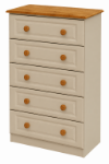 Picture of Troscan 5 Drawer Deep Chest 