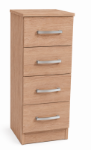 Picture of Miami- 4 Drawer Bedside Chest 