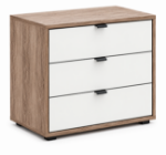 Picture of Wiemann Tampa 3 Drawer Bedside 