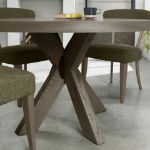 Picture of Ellipse Fumed Oak Oval Table